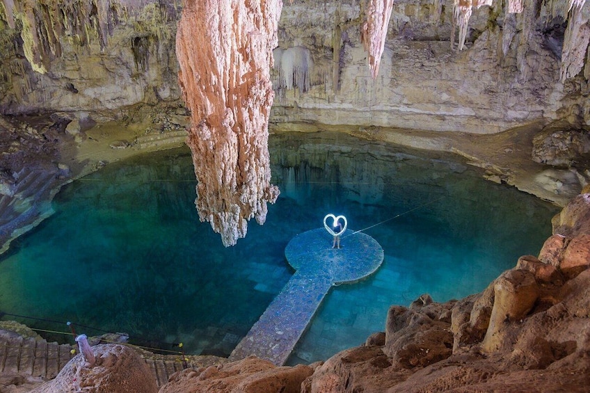 Cenote Suytun & Cenote Oxmal! Valladolid Adventure time