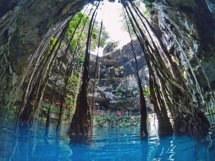 Cenote Suytun & Cenote Oxmal! Valladolid Adventure time