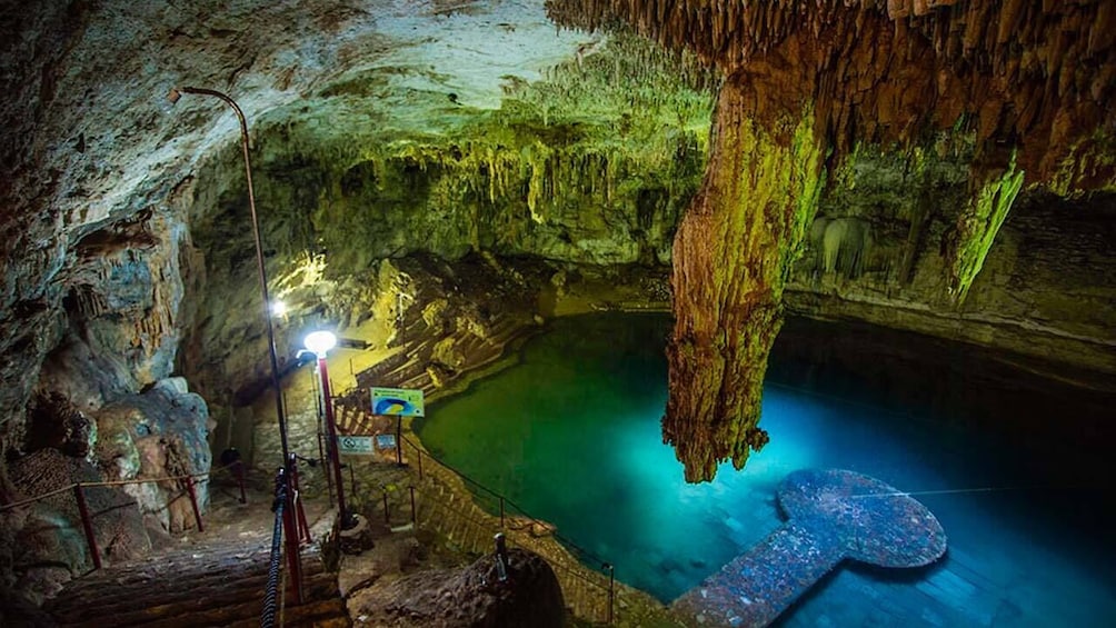 Cenote Suytun & Cenote Oxmal! Valladolid Adventure time