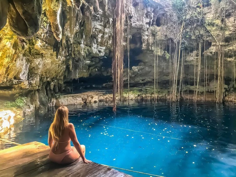 Cenote Suytun & Cenote Oxmal! Valladolid Adventure time