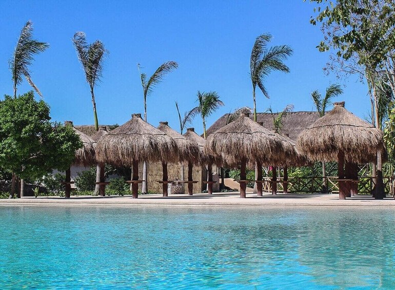 Mayapan Ruins and Hacienda Yunku with Cenote from Merida