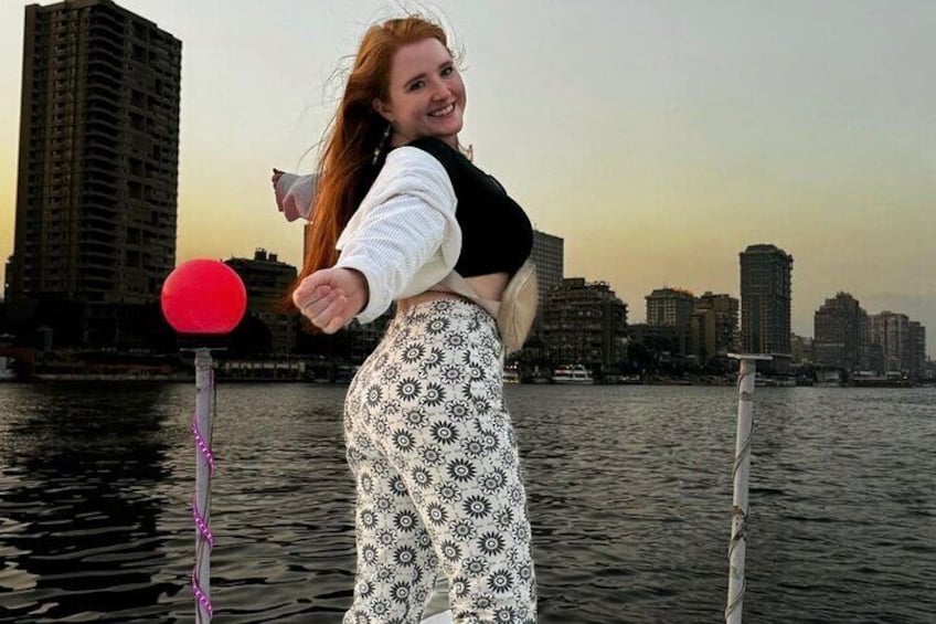 Cairo Private Felucca On The Nile River With Soft Drink & Pickup