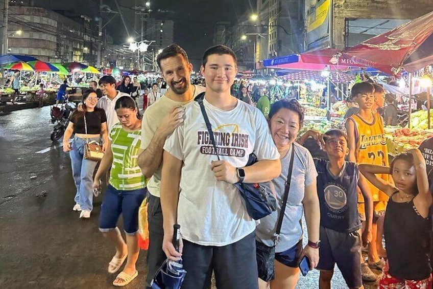 Manila Night Market Tour with V