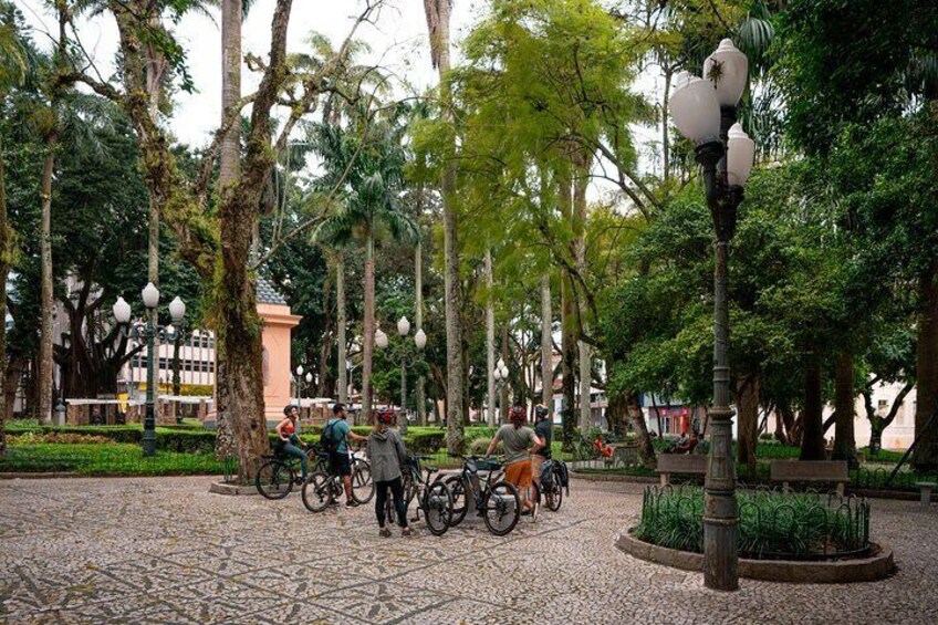 At Florianopolis' Main Square