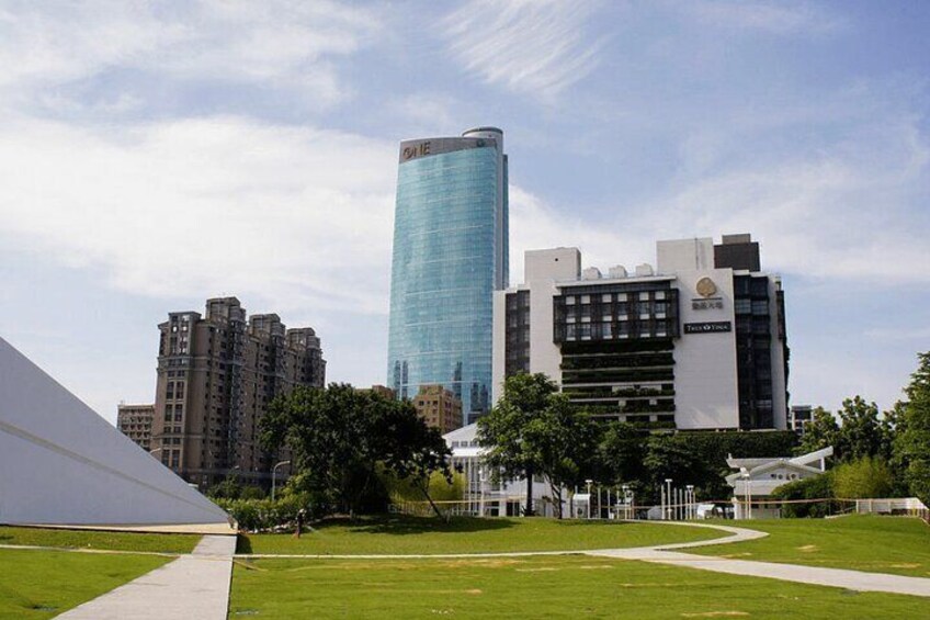 Rainbow Village,Gaomei Wetland &Wuqi Branch Office from Taichung