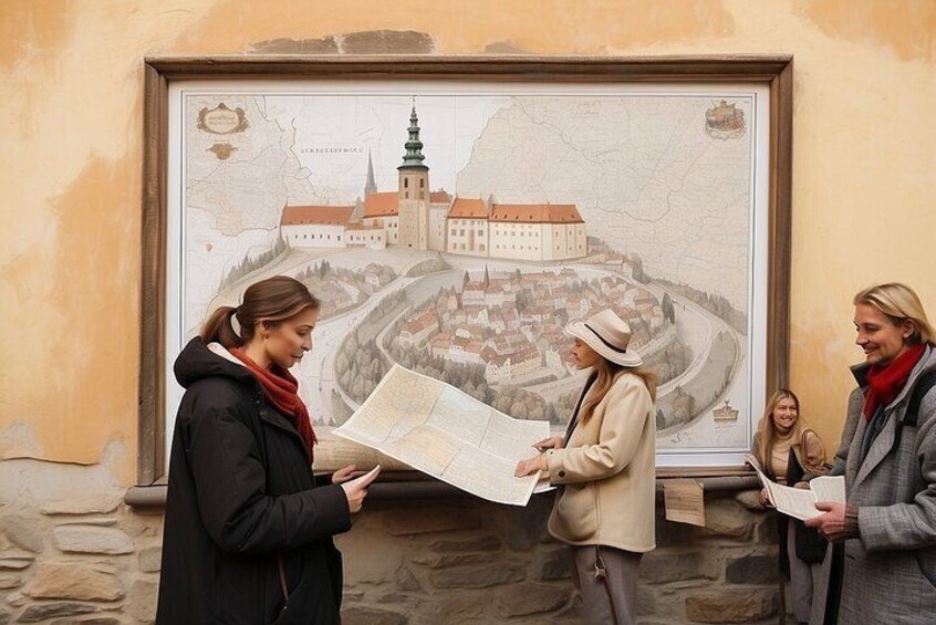 Private Transfer from Vienna to Prague with Stop in Cesky Krumlov