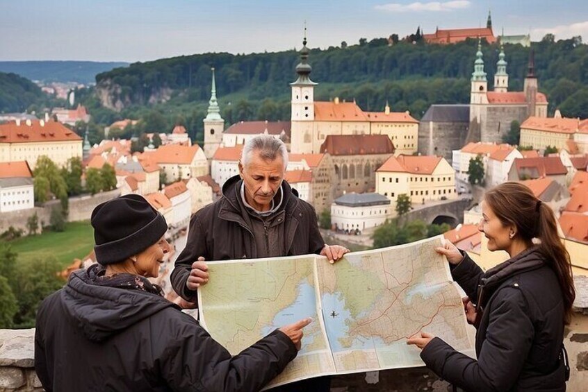 Private Transfer from Vienna to Prague with Stop in Cesky Krumlov