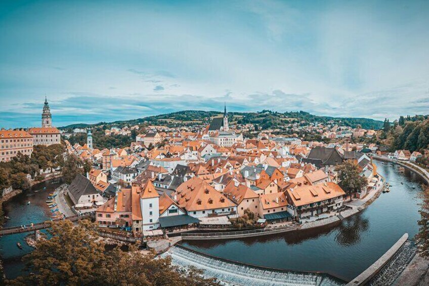 Private Transfer from Vienna to Prague with Stop in Cesky Krumlov