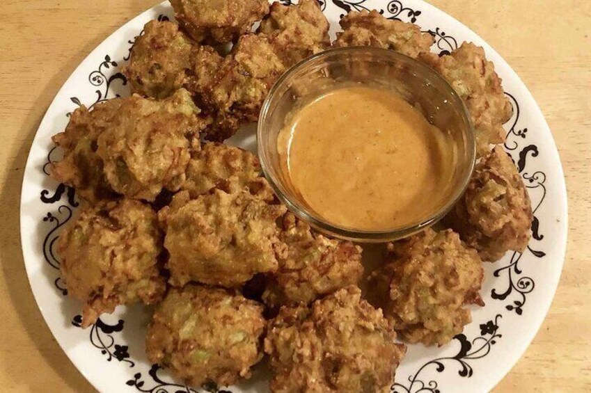 Delicious Conch Fritters! 