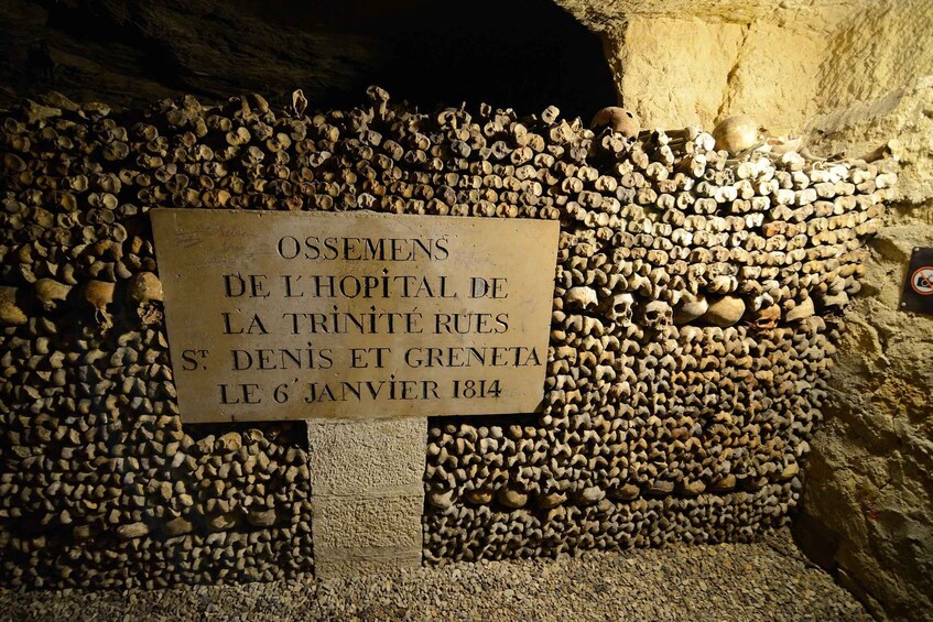 Picture 1 for Activity Paris: Catacombs Entry & Seine River Cruise with Audio Guide