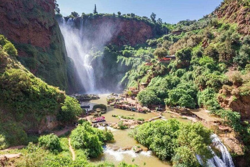 Ouzoud Waterfall Guided Tour with Boat Ride from Marrakech