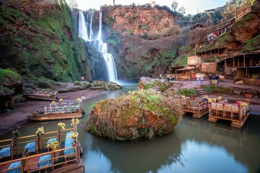 Ouzoud Waterfall Guided Tour with Boat Ride from Marrakech