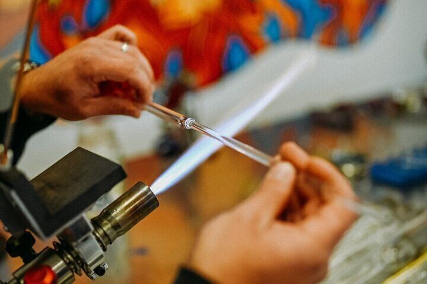 Beginner's Glass Blowing Lessons in Portland, Oregon