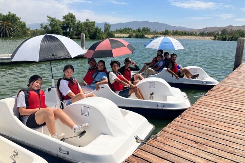 Pedal Boat Ride in Chino