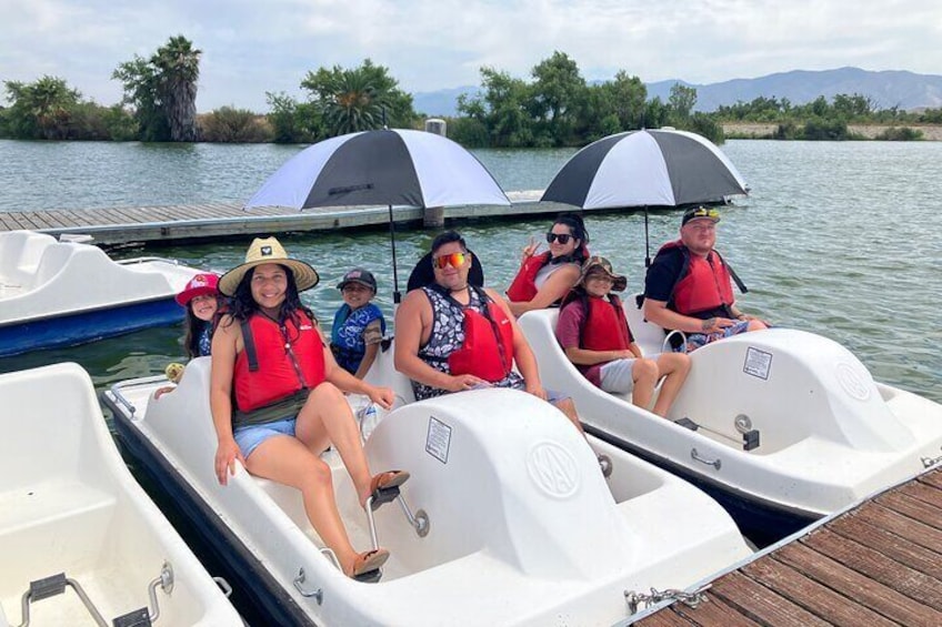 Pedal Boat Ride in Chino