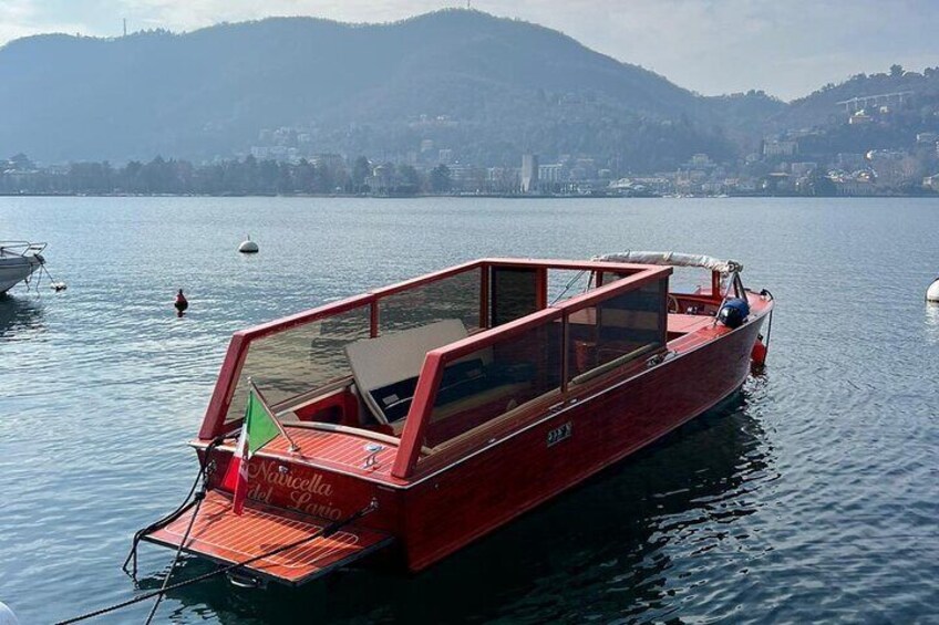 3 Hours Private Tour on a Wooden Boat Como Bellagio 6 pax