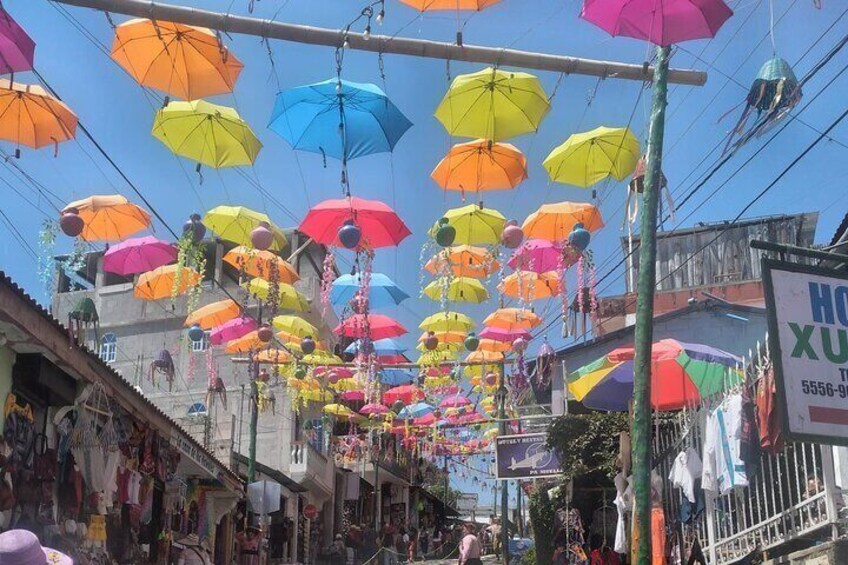 Umbrellas street