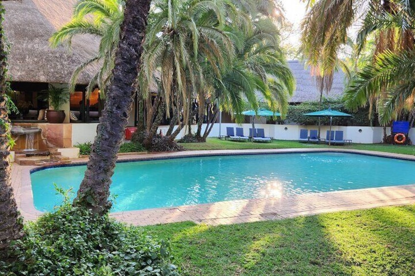 The refreshing Pool at the Lodge