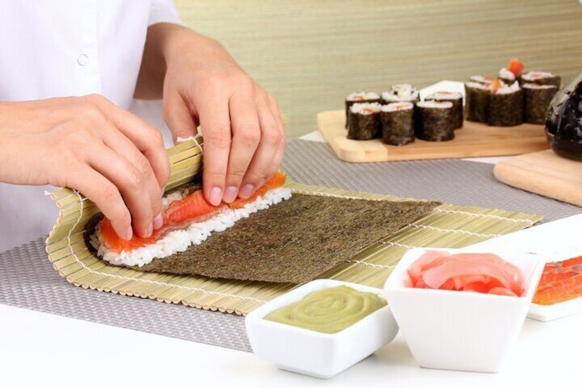 From Rice to Roll: 2-hour Sushi Making Class in Chicago
