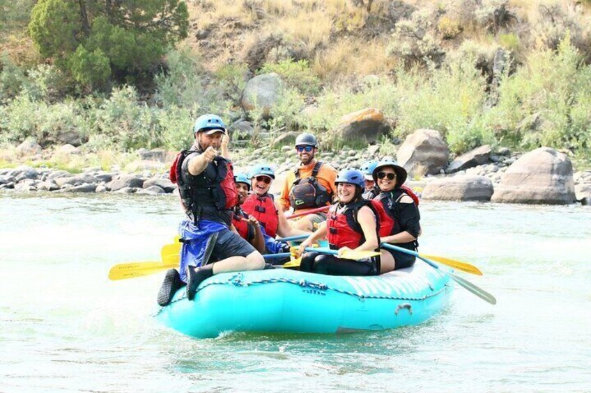 6-mile Western Scenic Raft Float in Yellowstone River