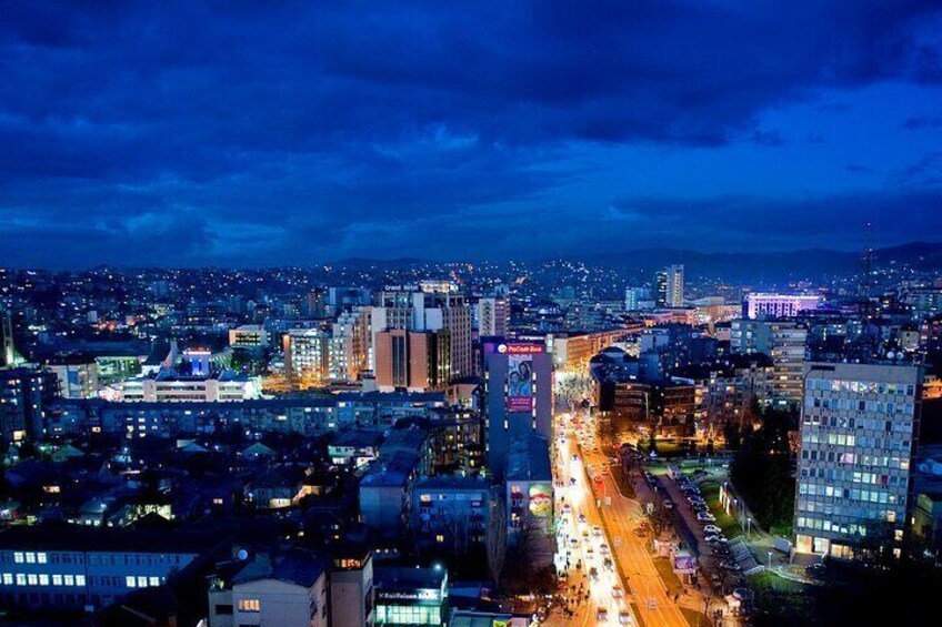 Night Time Prishtina