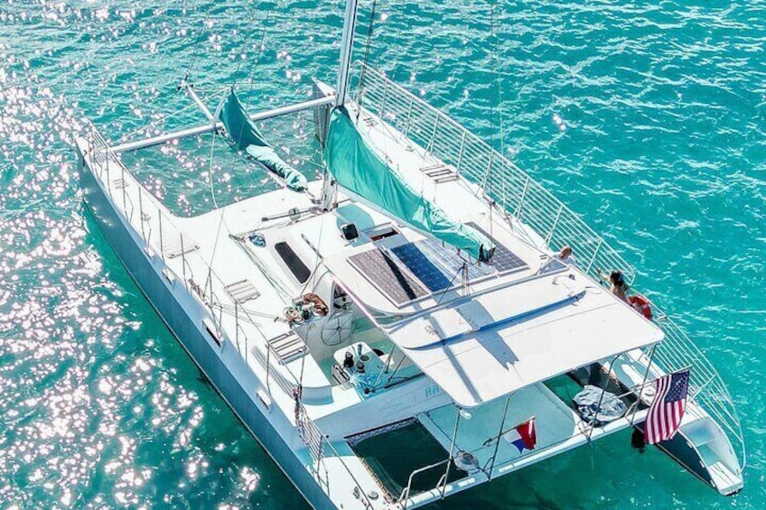 48 foot Sailing Catamaran Hawaiian Style