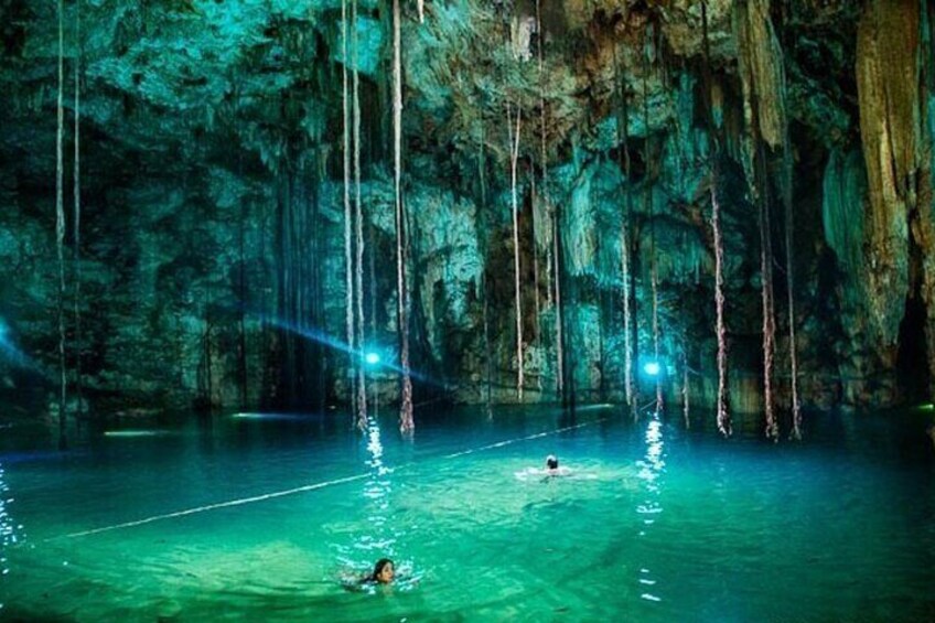 Adventure to Mayapan Ruins & Swim at Cenotes Homun from Merida