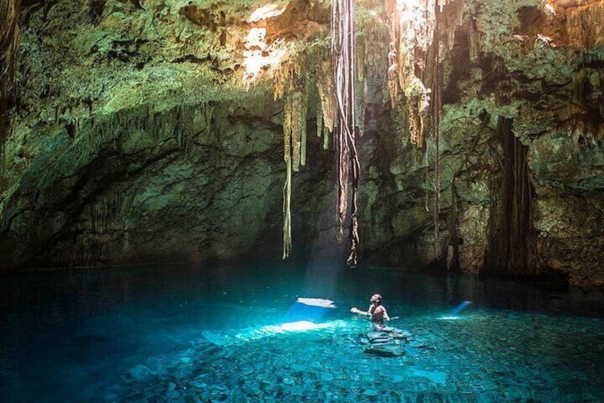 Adventure to Mayapan Ruins & Swim at Cenotes Homun from Merida