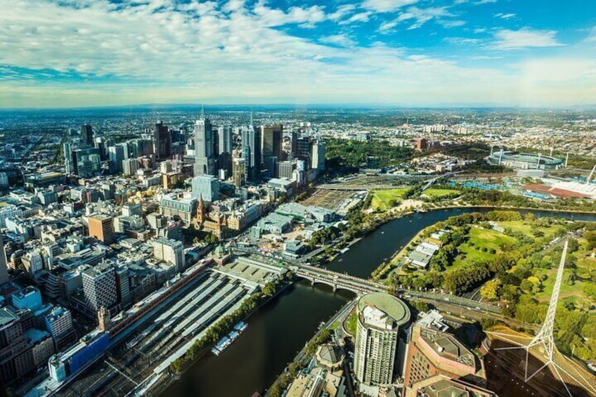 Sovereign Hill Eureka Centre and Melbourne Skydeck Bus Tour 