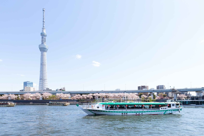 Picture 4 for Activity Sumida River: Japanese Traditional Yakatabune Dinner Cruise