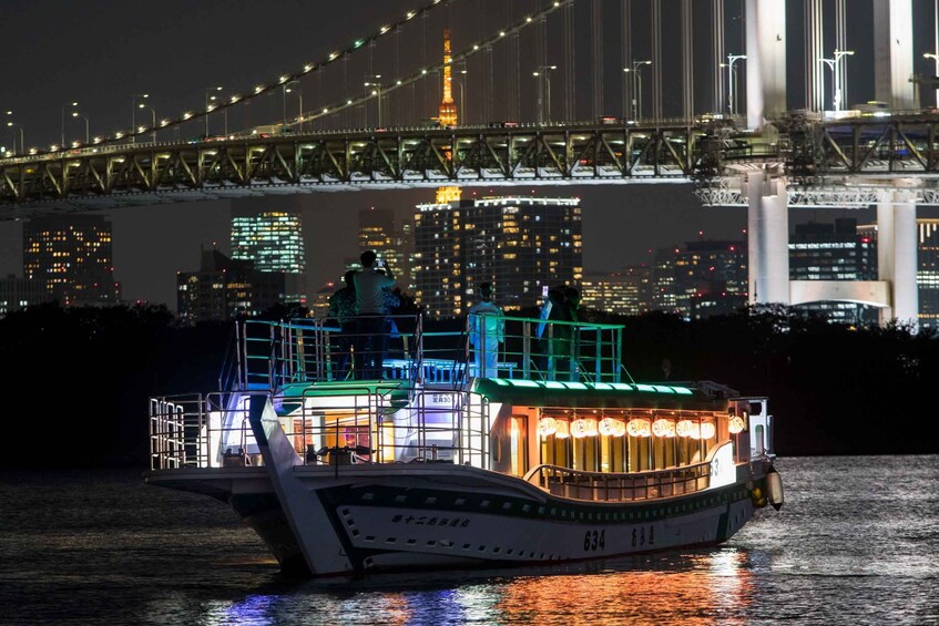 Picture 1 for Activity Sumida River: Japanese Traditional Yakatabune Dinner Cruise