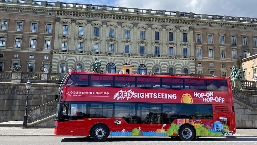 Stockholm sightseeing Hop on Hop off bus ticket