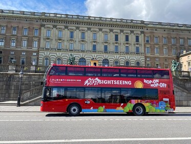 Stockholm sightseeing Hop on Hop off bus ticket