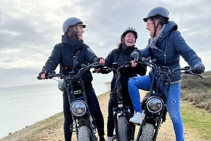 Retro E-Bike Hire Experience exploring the New Forest coastline