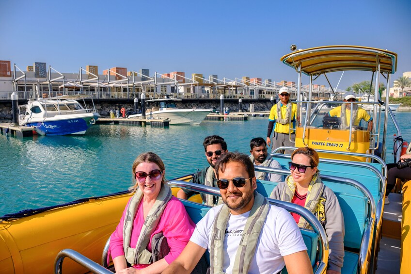 45-Minute Al Marjan Island Speed Boat Tour Ras Al Khaimah