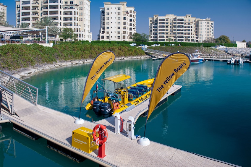 45-Minute Al Marjan Island Speed Boat Tour Ras Al Khaimah