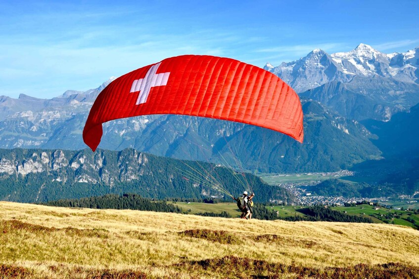 Picture 2 for Activity Swiss Paragliding Tandem Flights Beatenberg - Interlaken