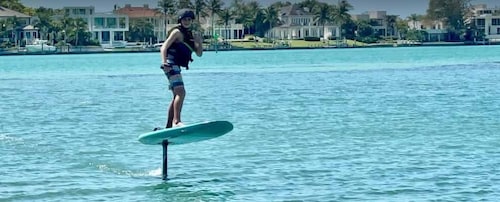 Fly Above Water, eFoil Adventure in Sarasota