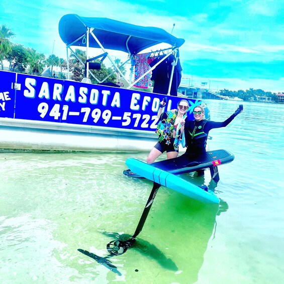 Picture 4 for Activity Sarasota: eFoil Watersport adventure, fly above the water