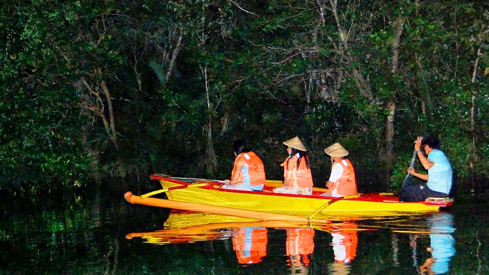 Boat in the Philippines looking for Fireflys