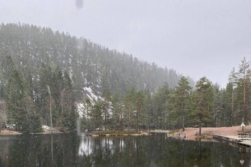 "Skogshytte" Norwegian Winter Cabin Destination Hike