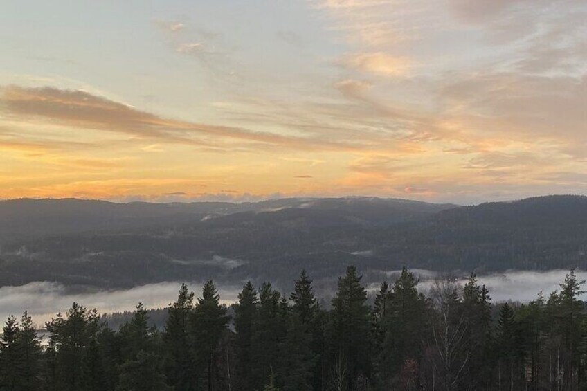 "Skogshytte" Norwegian Winter Cabin Destination Hike