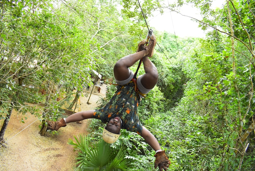 Horseback Riding & ATV Jungle Adventure with Ziplines & Cenote