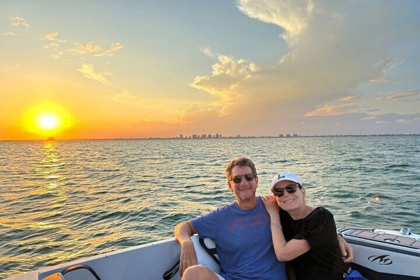 Private Sunset Cruise in Miami with Champagne by "The Cleat"