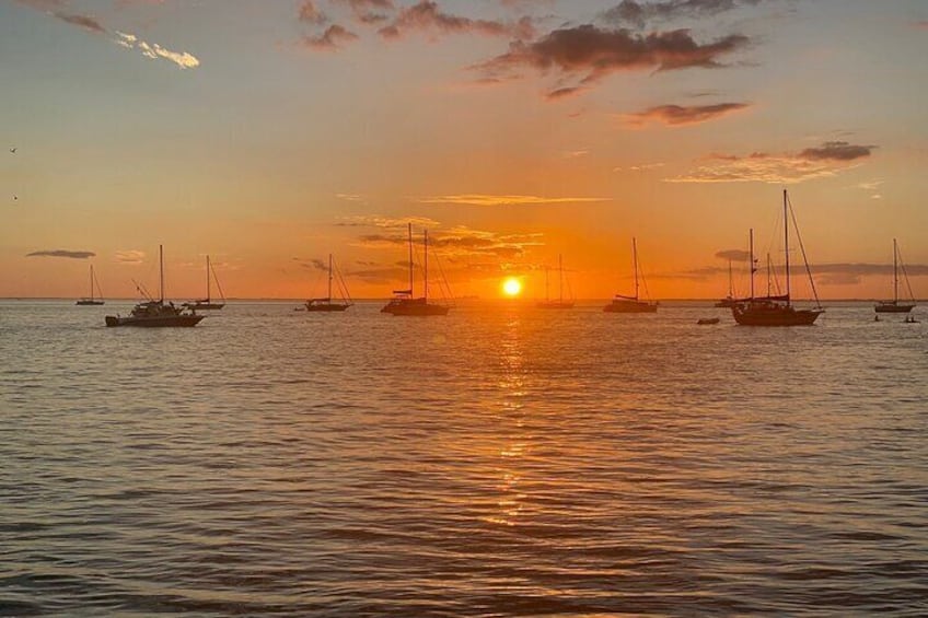Private Sunset Cruise in Miami with Champagne by "The Cleat"