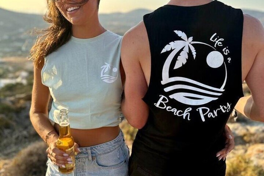 Life is a Beach Party merch