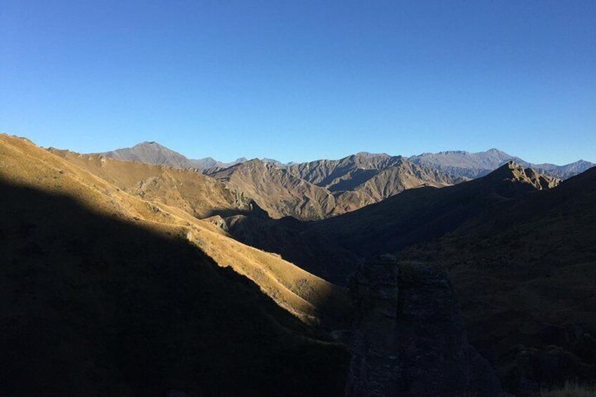 Morning light, Skippers Canyon