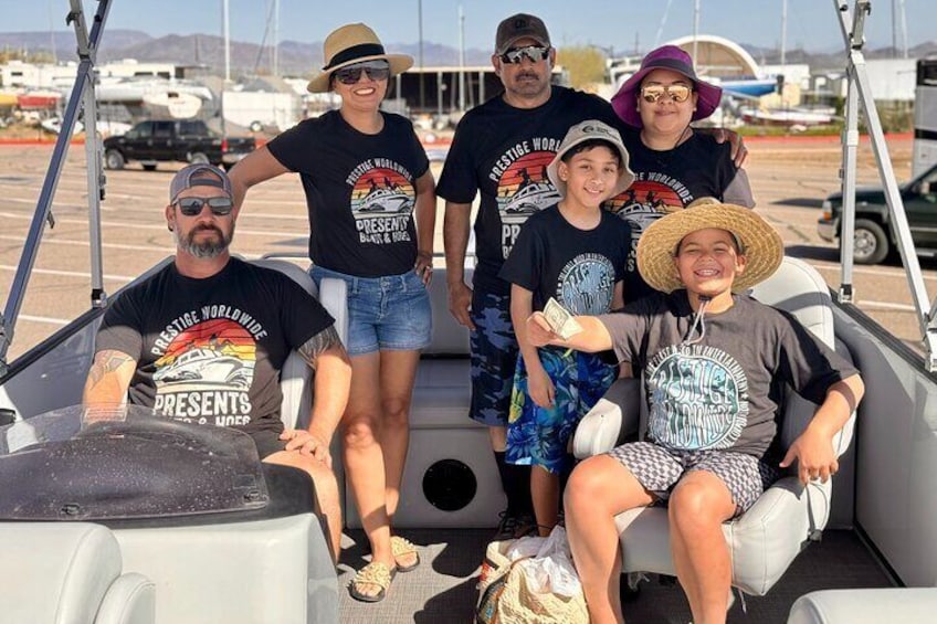 Boat Cruise in Lake Pleasant Arizona