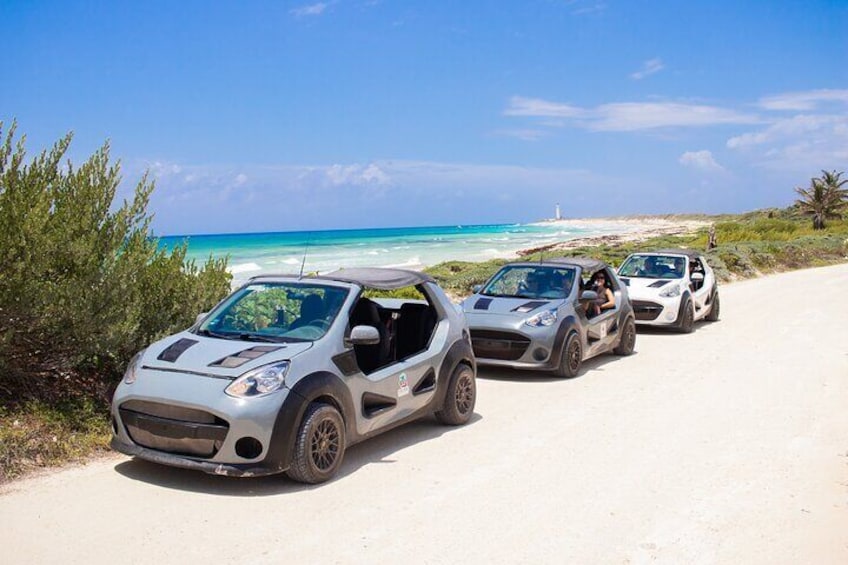 Private Buggy Tour and Punta Sur Park in Cozumel: All-Inclusive