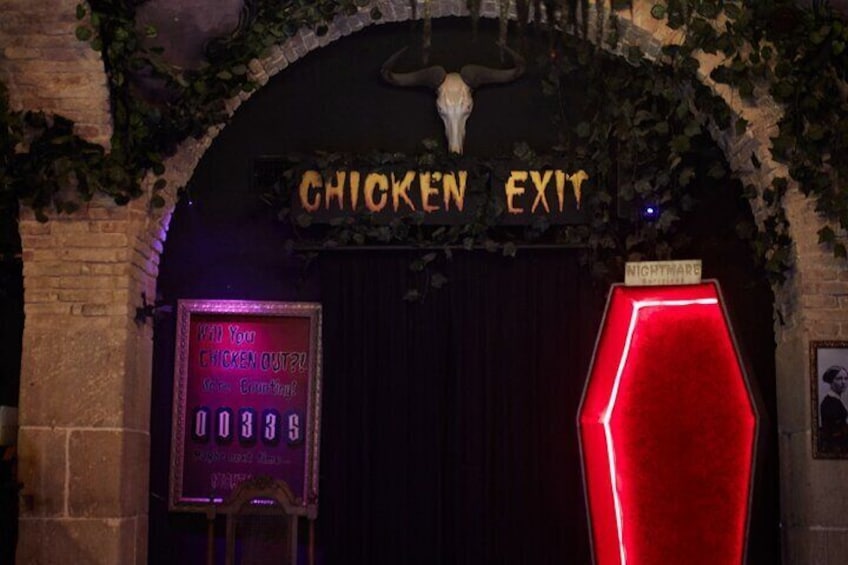 Will you complete the experience? Or Chicken Out?